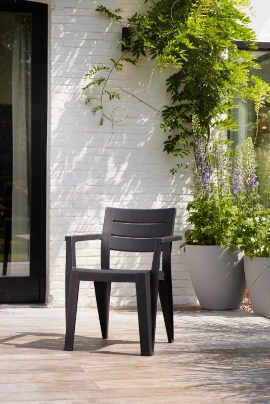 Keter Julie Tuinstoel Grafiet - Afbeelding 2