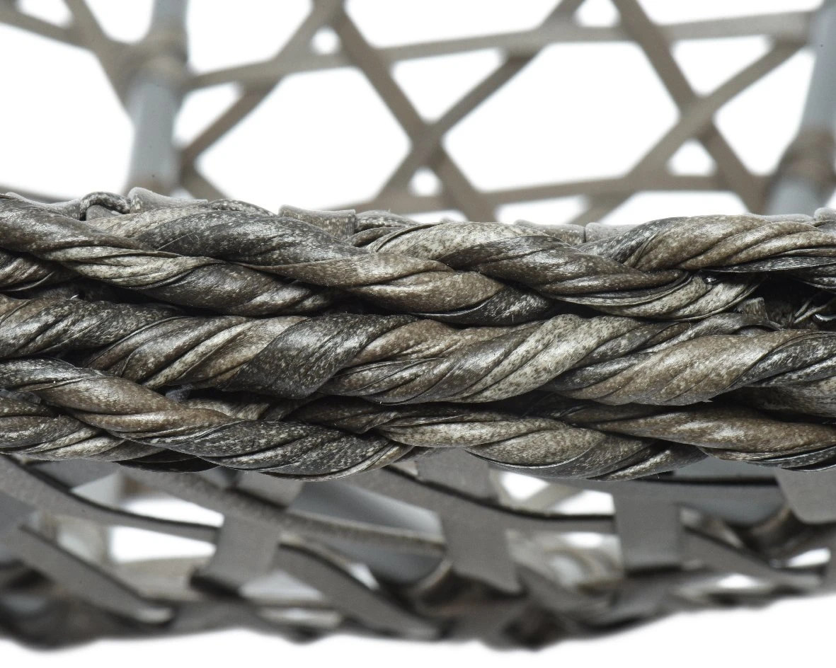 Montreal Hang-ei Wicker Grijs - Ø 105 X H 186 Cm - Afbeelding 3