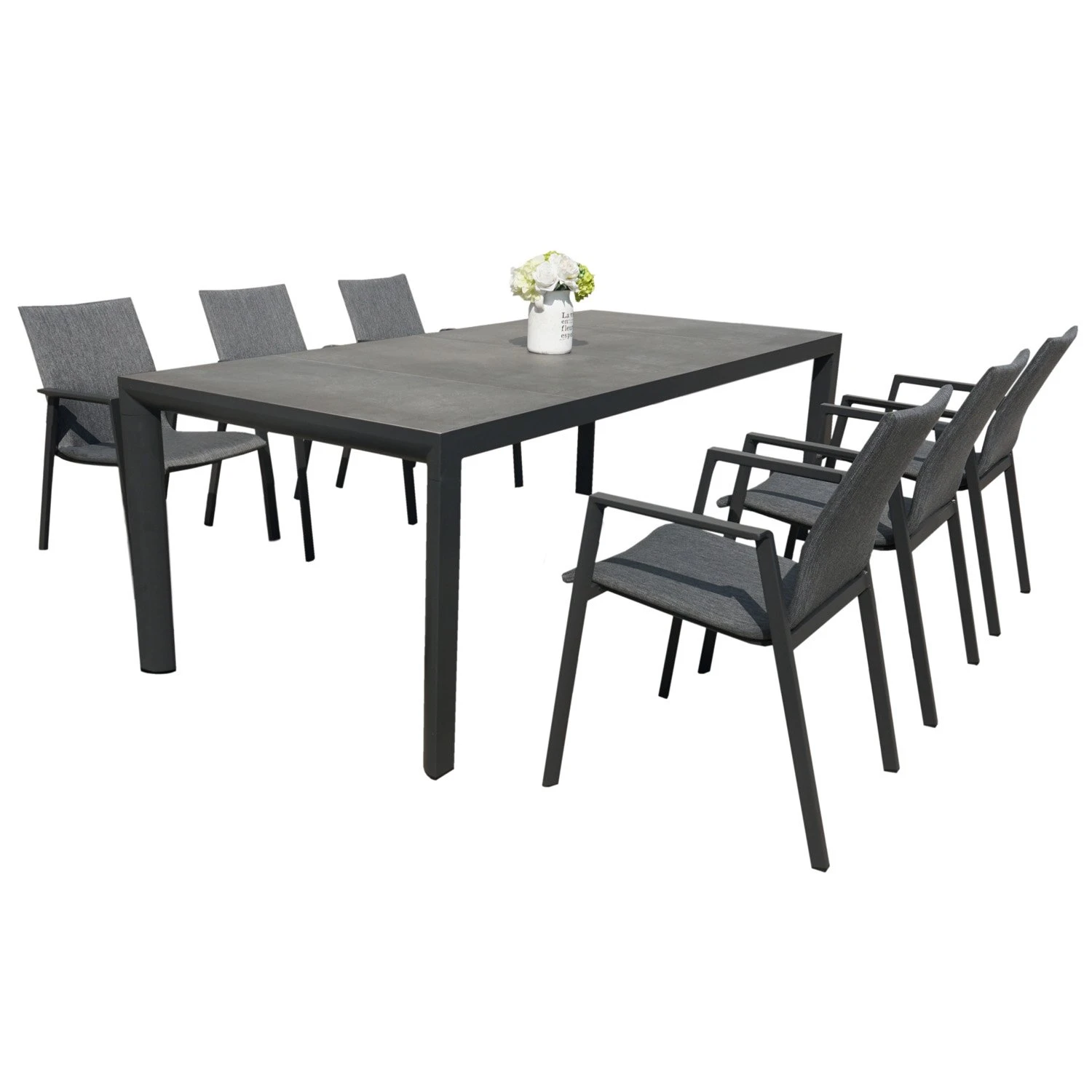 Royal Seasons ALORA Dining Set Met 6 Stoelen