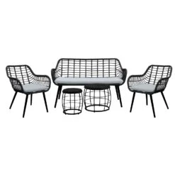Royal Seasons COCOON Loungeset Zwart