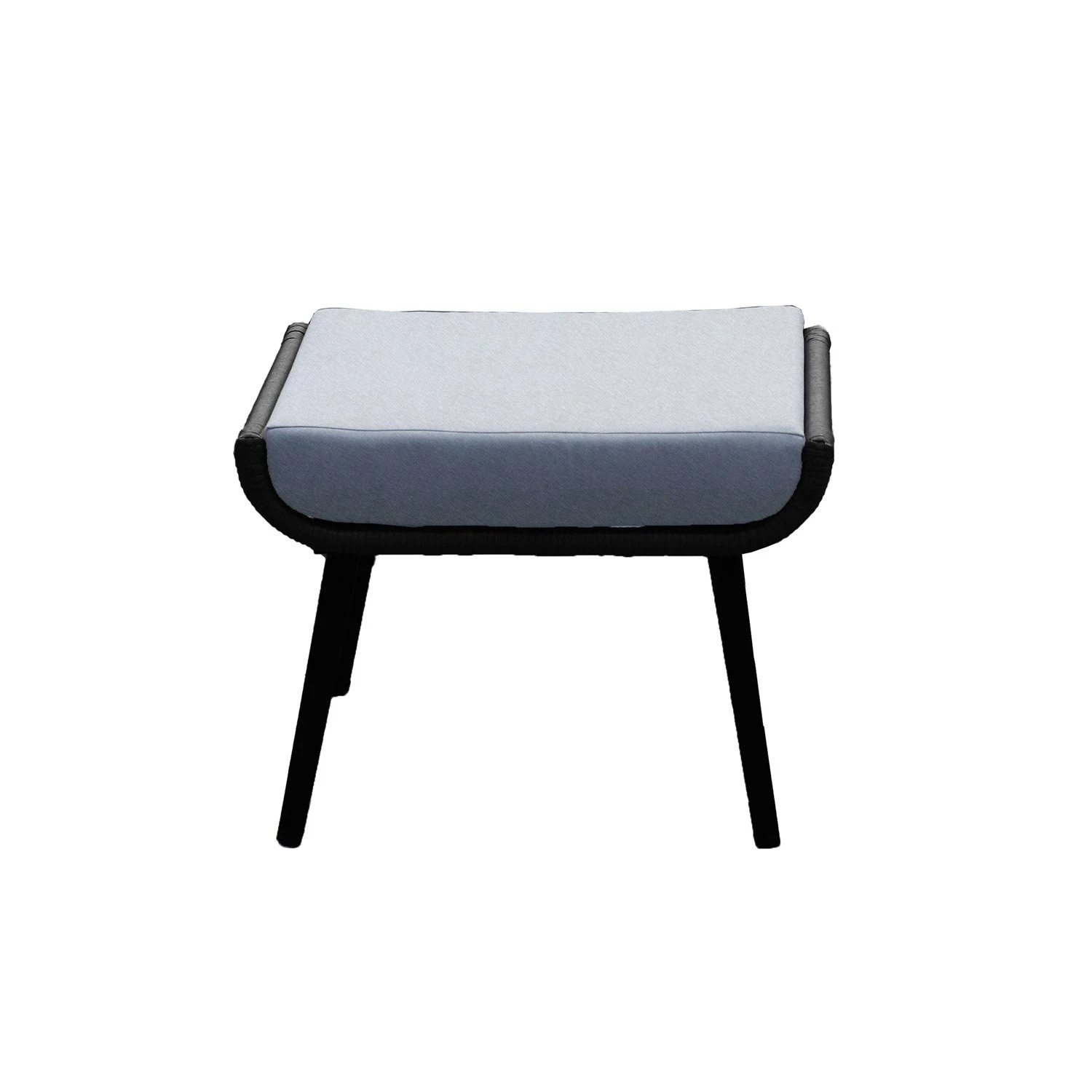 Royal Seasons COCOON Vlinderstoel Met Voetensteun Zwart - Afbeelding 5