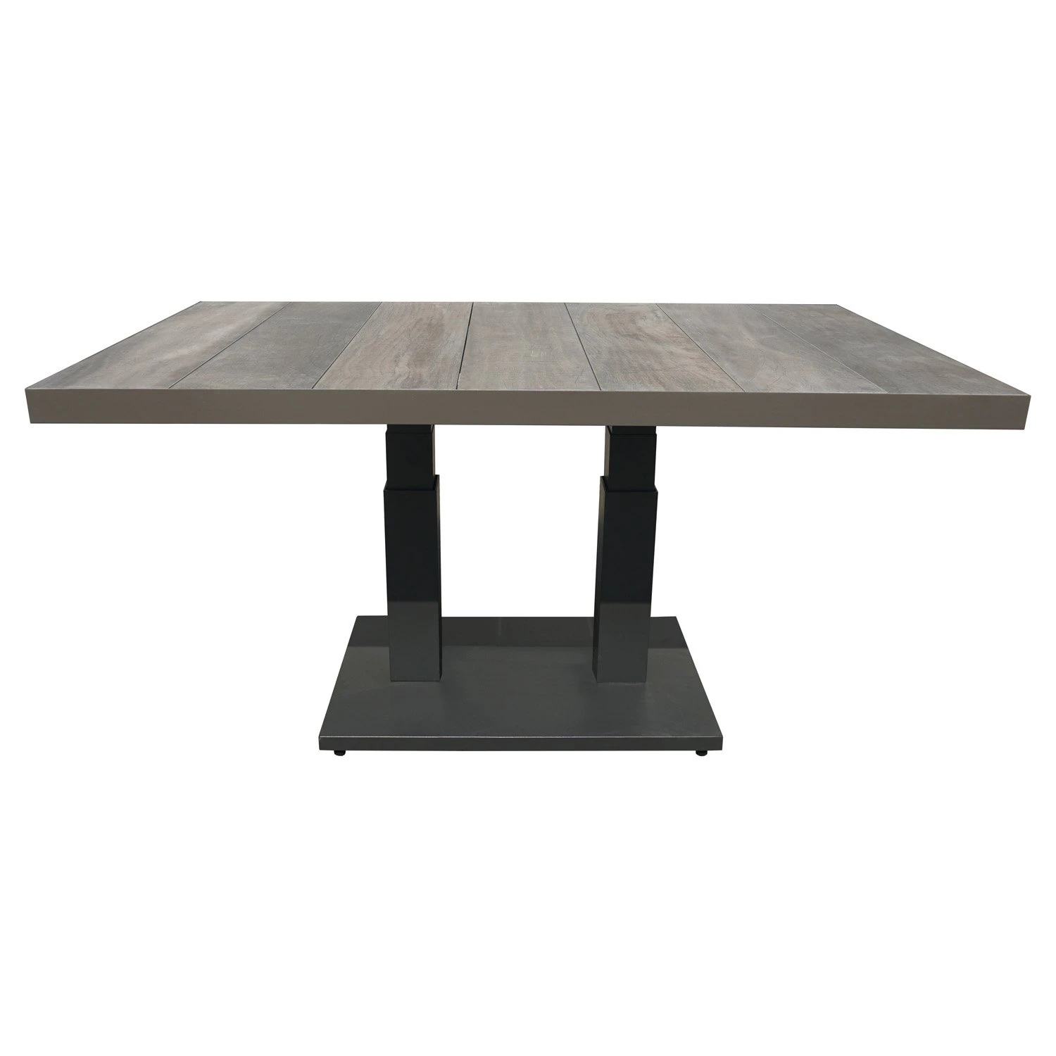 Royal Seasons MARBELLA In Hoogte Verstelbare Dining Tafel - L 140 X B 85 X H 49/72 Cm - Afbeelding 2