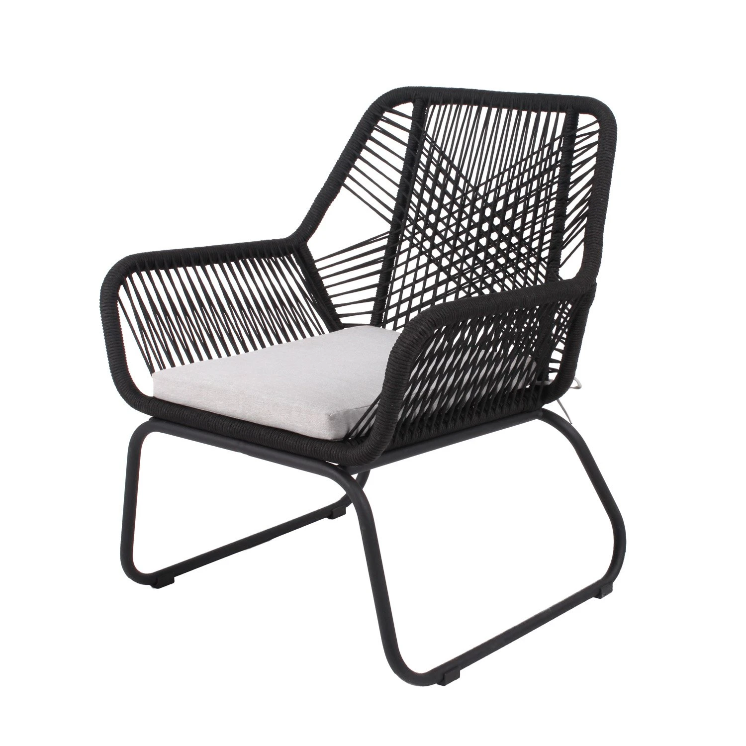 Royal Seasons NAPOLI Loungeset Zwart - Afbeelding 4