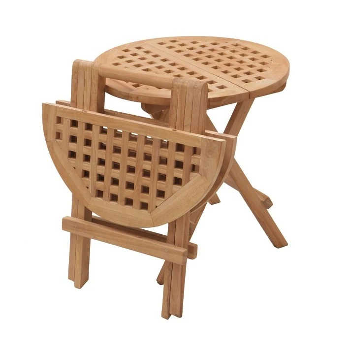 Timber YORK Klaptafel Rond - Ø 50 X H 50 Cm - Afbeelding 2